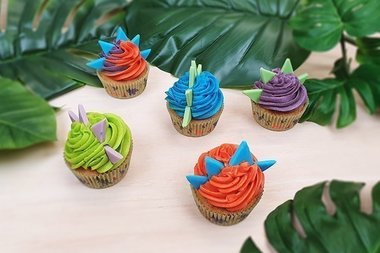Cupcakes Dinosaures 