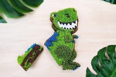 Dinocake marbré 