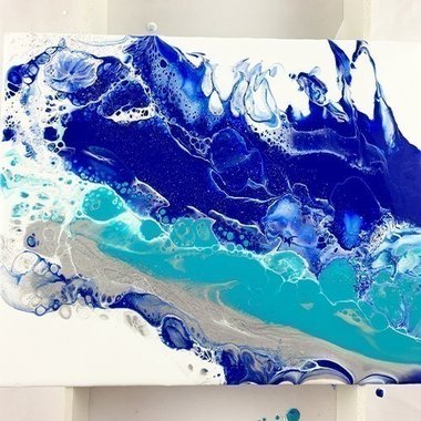 Pouring – Technique à la spatule 