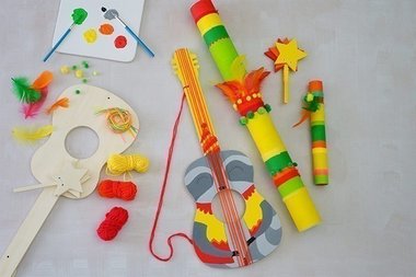 Tuto déco instrument de musique