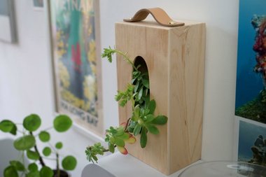 DIY Porte plante avec une boîte à mouchoirs