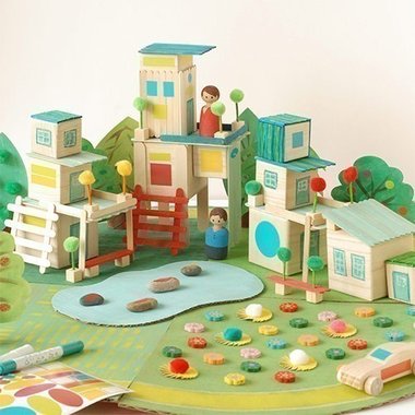 Tuto jeux de construction en bois