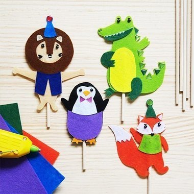 Tuto marionnette en feutrine