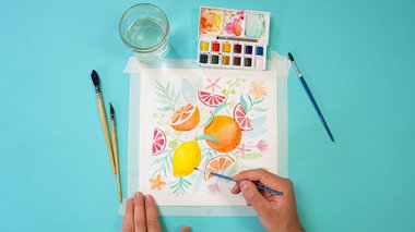 10 techniques d’aquarelle pour débutants