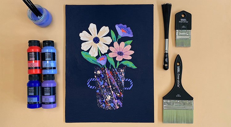 Sitemapcdatahttpsshopinf Inetcomacrylique Pouring Fleur