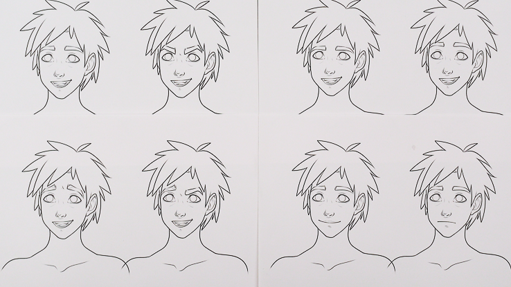 Dessiner les expressions du visage des personnages manga | Cultura